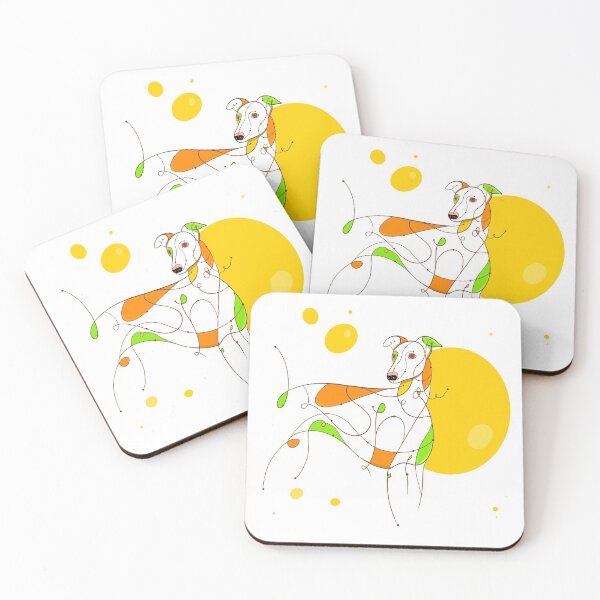 Item preview, Greyhound Dog Breed Graphic designed and sold by dotilicious.