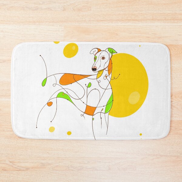 Item preview, Greyhound Dog Breed Graphic designed and sold by dotilicious.