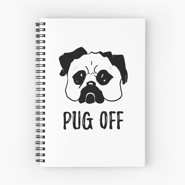 Item preview, Pug off design for pug owners designed and sold by Maxaint.