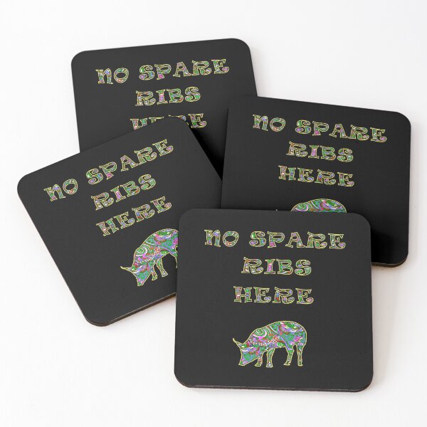 Item preview, No Spare Ribs Here designed and sold by iamhewho.