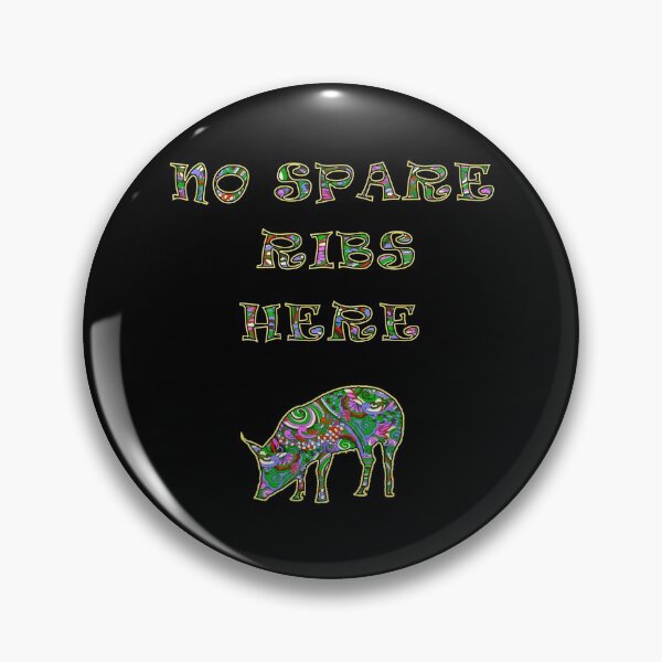 Item preview, No Spare Ribs Here designed and sold by iamhewho.