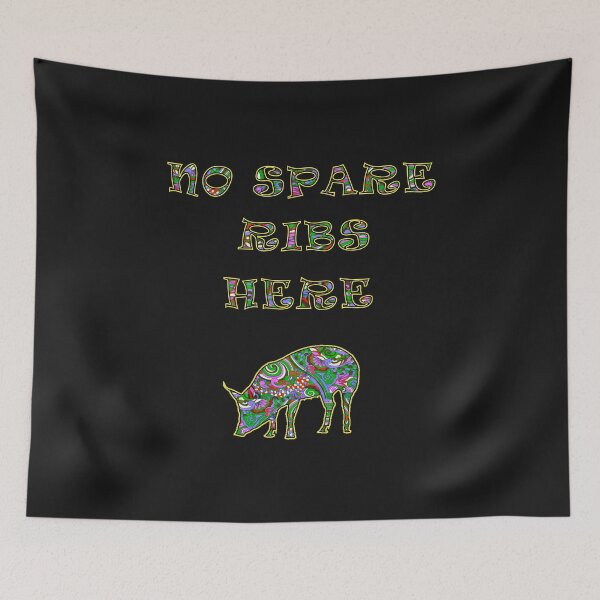 Item preview, No Spare Ribs Here designed and sold by iamhewho.