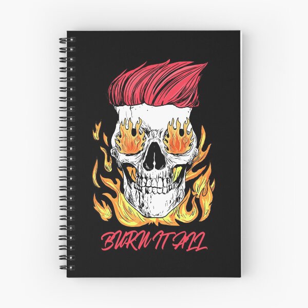 Item preview, Burn it all Skull designed and sold by ShirtzTonight.