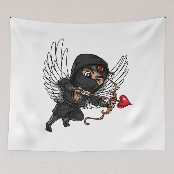 Item preview, Ninja Cupid Samurai designed and sold by underheaven.
