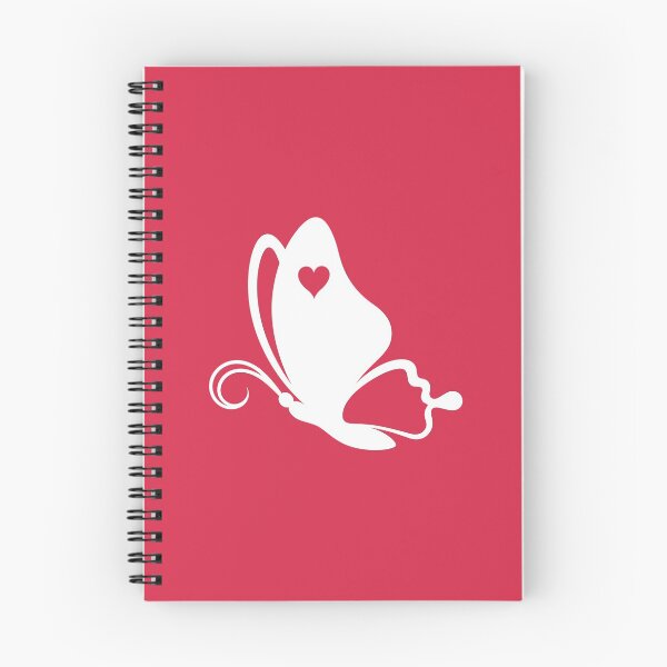 Item preview, Beautiful white butterfly with a heart on a red background  designed and sold by Deviser.