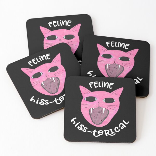 Item preview, Feline Hysterical Cat with Attitude designed and sold by KittyCatsJoy.