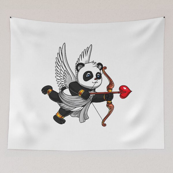Item preview, Cute Panda Bear Cupid designed and sold by underheaven.