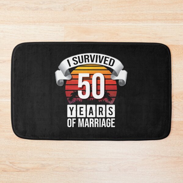 Item preview, I survived 50 years of marriage! designed and sold by Cutebutfunny.