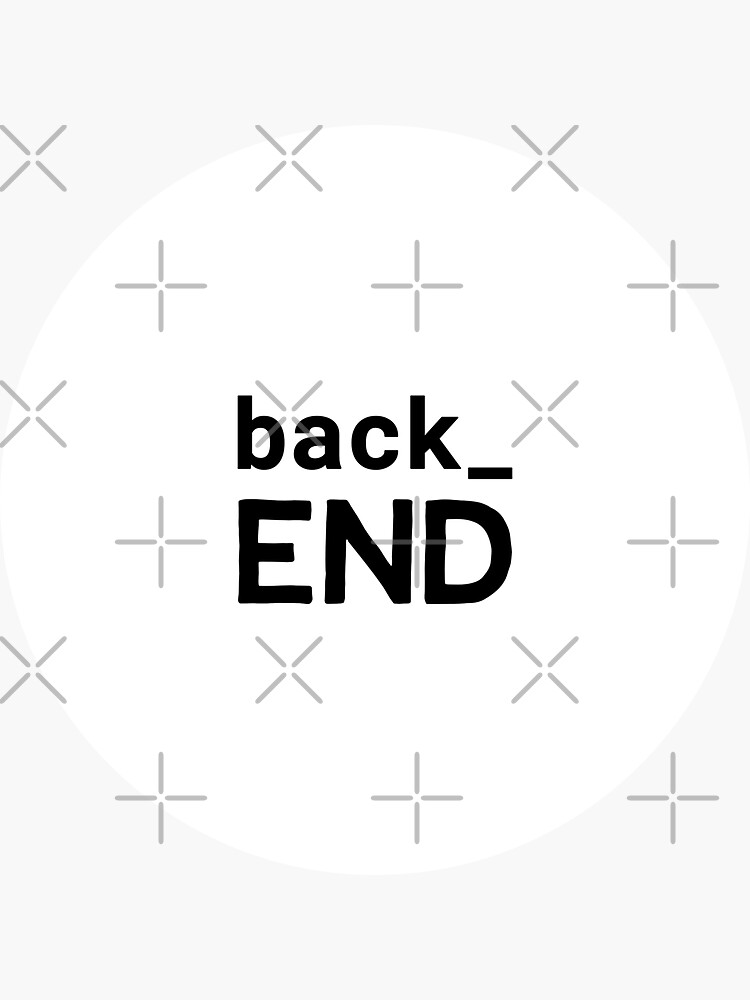 Back End Developer (Inverted) by developer-gifts