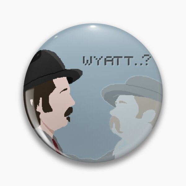 Item preview, Wyatt and Doc designed and sold by pixel-he-art.