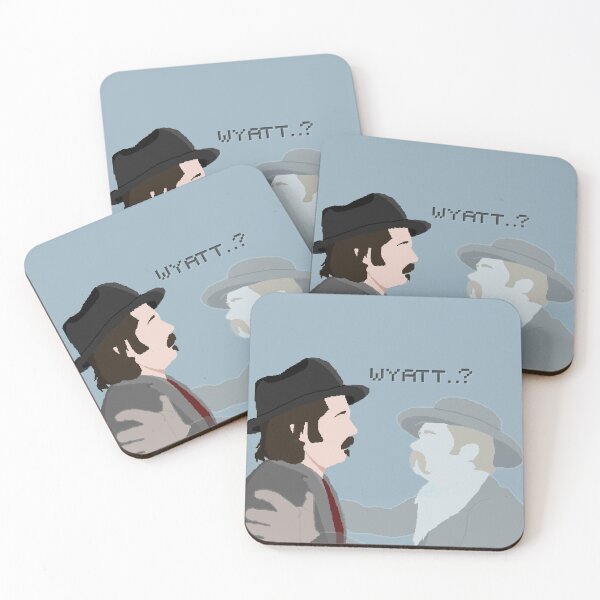 Item preview, Wyatt and Doc designed and sold by pixel-he-art.