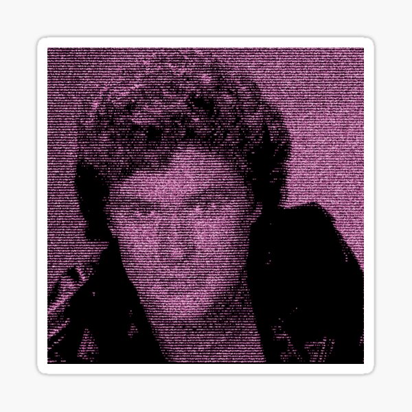 The Diamond Hoff - David Hasselhoff - Retro 8-bit style Sticker
