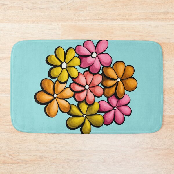 Item preview, Fun Colorful Flowers Spring Design designed and sold by Boriana Giormova.