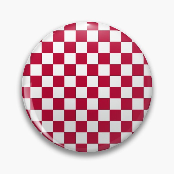 Item preview, Japanese National Colors | Plaid Pattern - Crimson and White designed and sold by Dator-Abstracts.