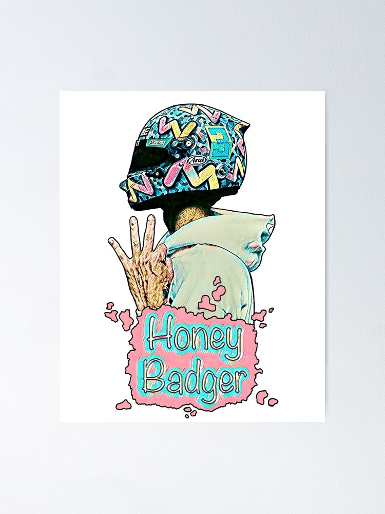 daniel ricciardo honey badger hat