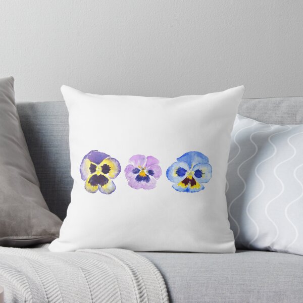 Item preview, hand painted three little pansies  designed and sold by SelenePaintings .