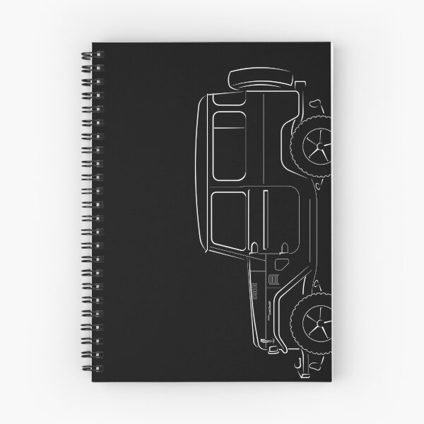 Item preview, Toyota Land Cruiser FJ40 - profile stencil, white designed and sold by mal-photography.