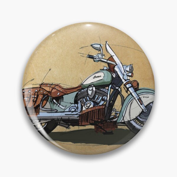 Item preview, 2015 Indian Chief Vintage Original Drawing Vintage Background designed and sold by drawspots.
