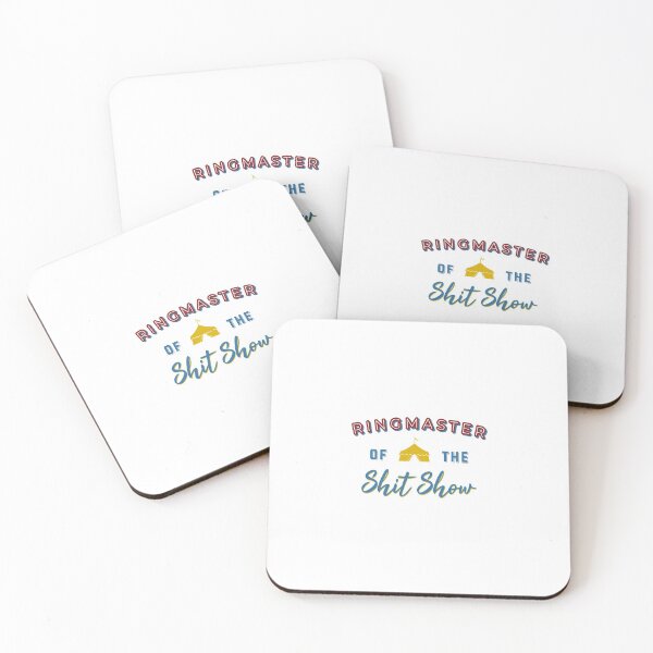 Item preview, Ringmaster of the Shitshow Sayings, Chaos Coordinator, Circus designed and sold by Minimalist Quotes and Sayings.