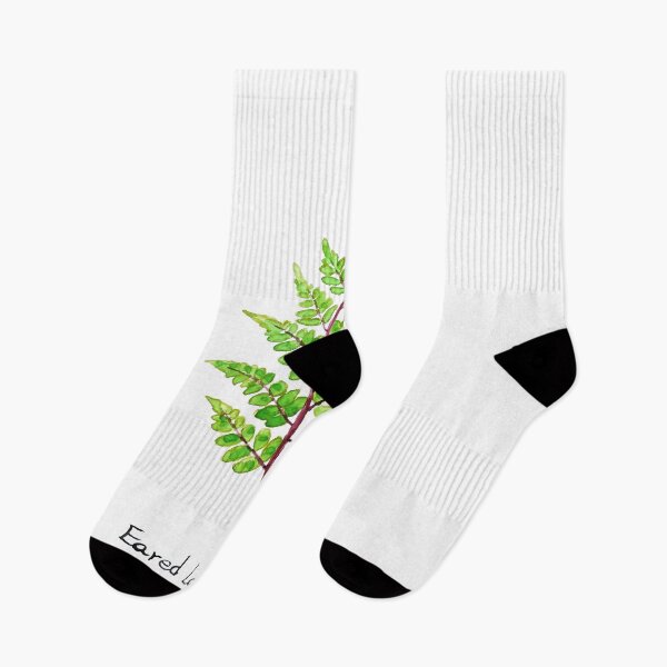 Item preview, hand painted eared lady fern watercolor  designed and sold by ColorandColor.