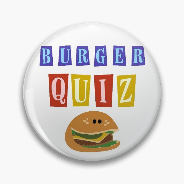 Item preview, Burger quizz new logo designed and sold by masterchef-fr.