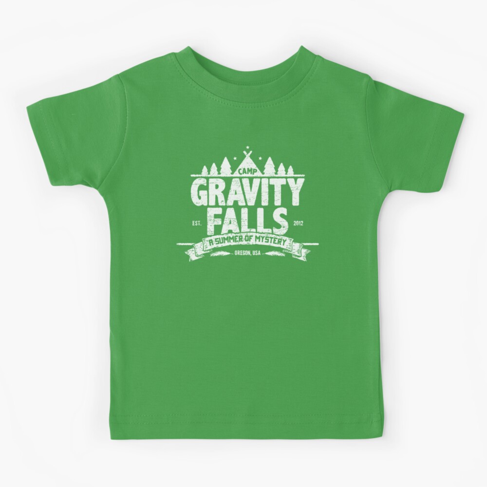 Camp Gravity Falls (worn look) Kids T-Shirt
