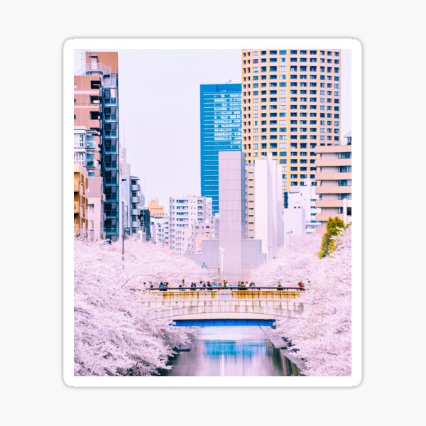 Tokyo - Douceur et béton Sticker