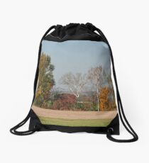 Autumn Landscape Drawstring Bag