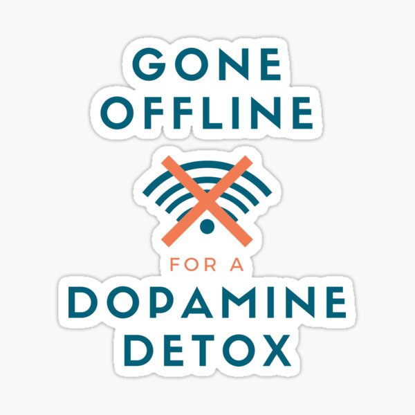 Dopamine Cleanse Stickers Redbubble