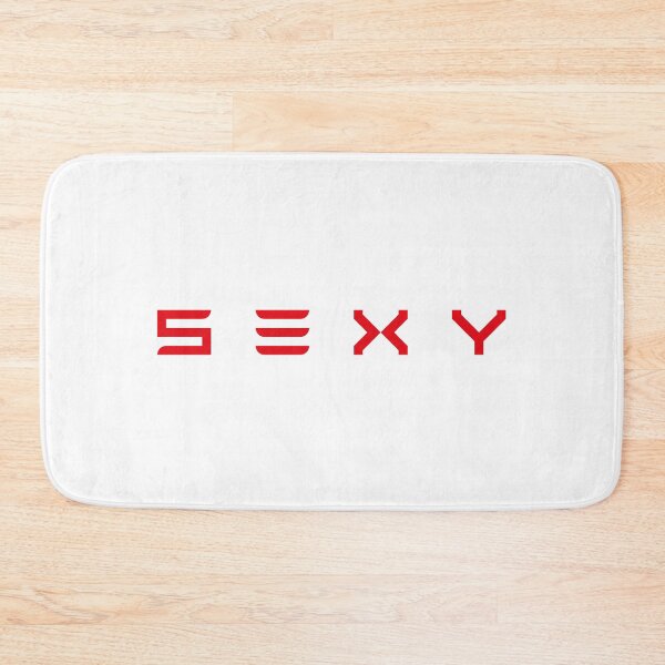 Item preview, S3xy | Tesla Cars | Sexy | Model S, 3, X and Y | Red Print designed and sold by SJ Designs.