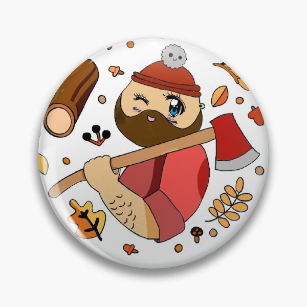 Item preview, Kawaii Lumberjack-Kun designed and sold by MeaganBragwell.
