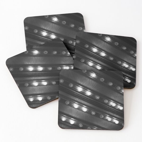 Item preview, Black and White Blinking Lights Photograph designed and sold by Hena Tayeb.
