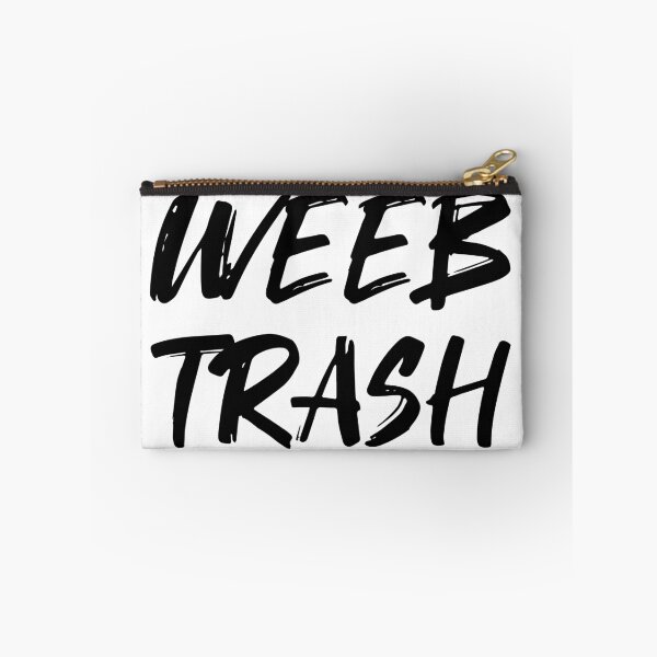 Artikelvorschau, WEEB TRASH Brush Style (schwarze Version) entworfen und verkauft von Crapt.