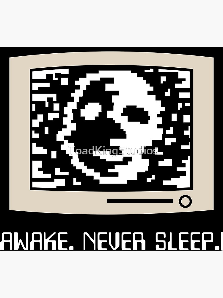 SCP-079, Awake. Never Sleep.,  Postcard for Sale by ToadKingStudios