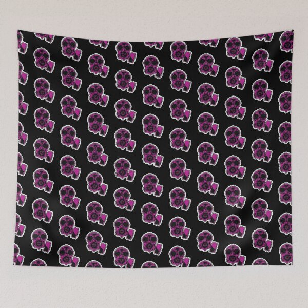 Item preview, Cut out and keep gas mask — pink designed and sold by Phil Tessier Too.