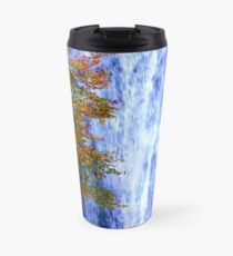 autumn waterfall 1 Travel Mug