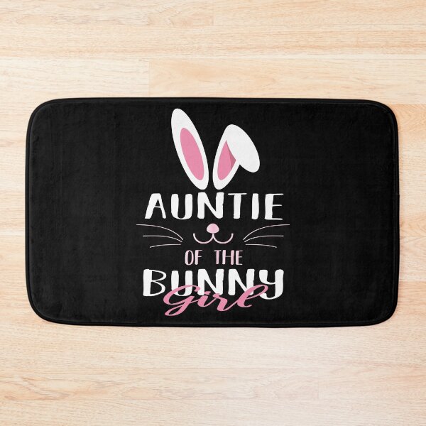 Item preview, Auntie Of The Bunny Girl Easter Rabbit Lover print designed and sold by Grabitees.