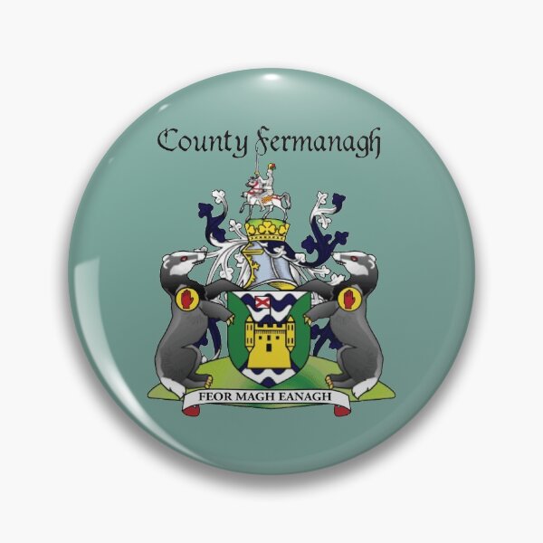 Item preview, County Fermanagh Ancient Crest designed and sold by danastuff.