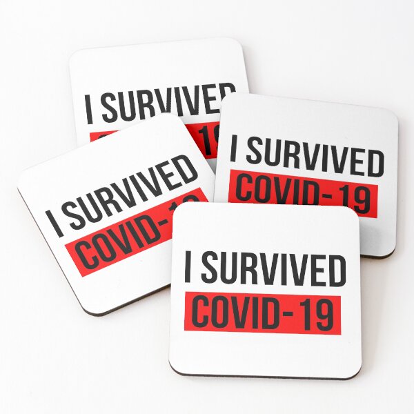 Item preview, I Survived COVID-19 designed and sold by jackknite.