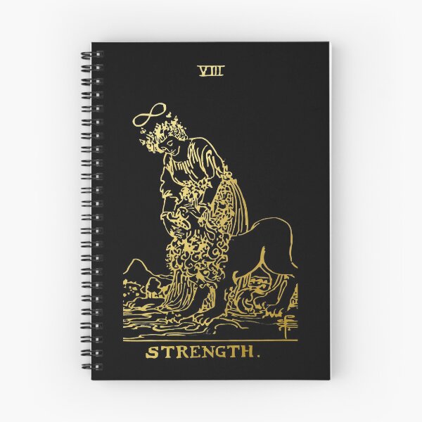 Item preview, Tarot card strength gold deck  designed and sold by Michallandsberg.