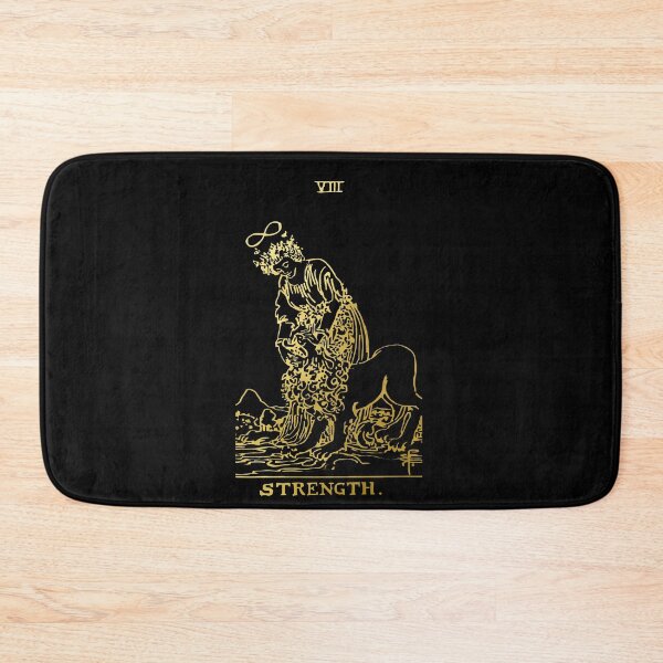 Item preview, Tarot card strength gold deck  designed and sold by Michallandsberg.