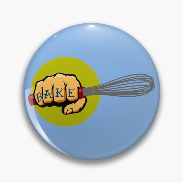 Item preview, BAKE Tattoo Knuckles with whisk designed and sold by GorillaFarm.