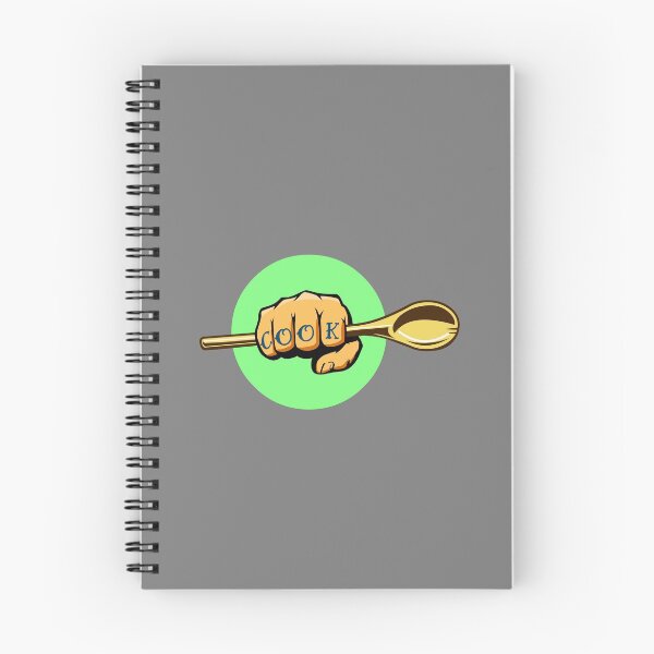 Item preview, COOK Tattoo Knuckles with wooden spoon designed and sold by GorillaFarm.
