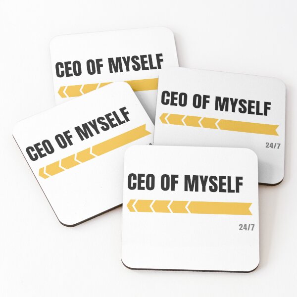 Item preview, CEO OF MYSELF designed and sold by KingsManKind.