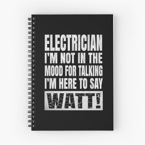 Item preview, Electrician I'm Not In The Mood For Talking - Funny Electric print designed and sold by Grabitees.