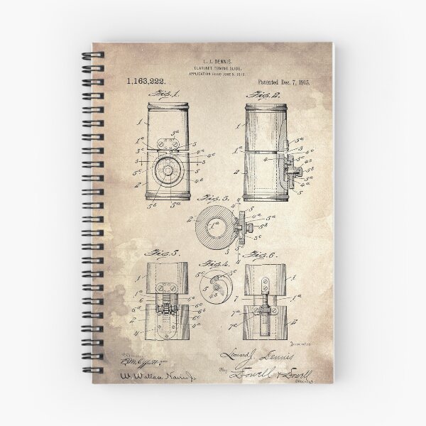 Item preview, CLARINET TUNING SEE Patent Year 1915 designed and sold by drawspots.