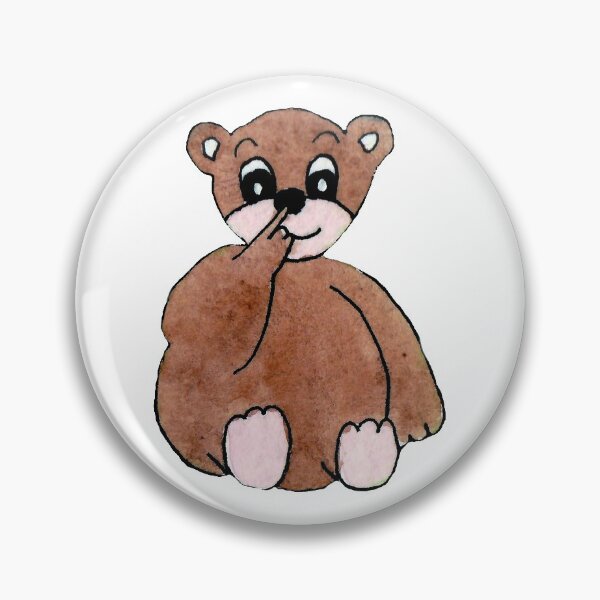 Item preview, Popping teddy bear designed and sold by Cacatuart.