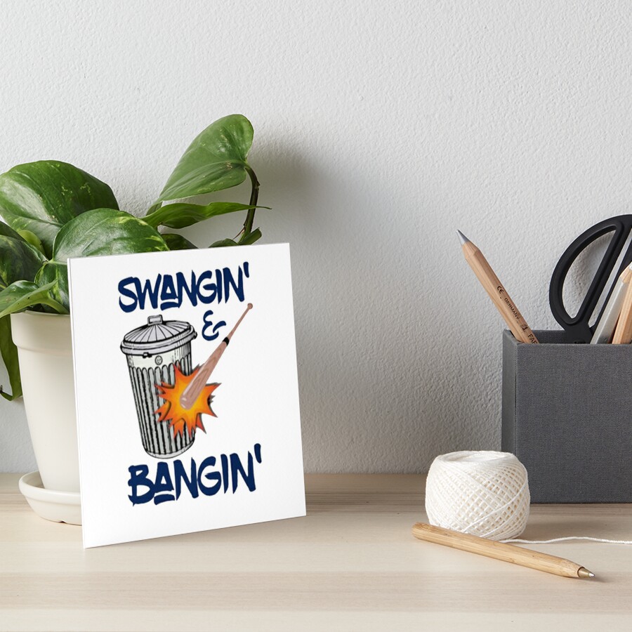 Houston Swangin And Bangin Houston Baseball Sign Stealing Meme Art Board  Print for Sale by ravishdesigns