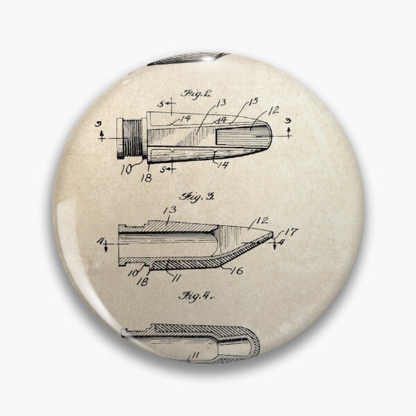 Item preview, CLARINET MOUTHPIECE Patent Year 1924 designed and sold by drawspots.