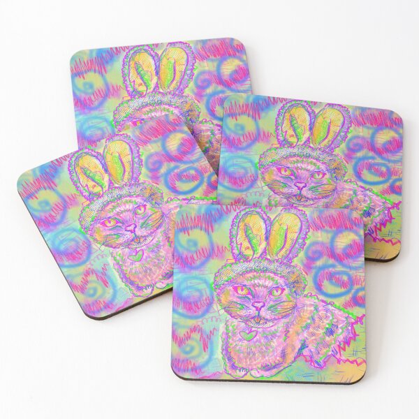 Item preview, bunny kitty designed and sold by Alanna Perrell.
